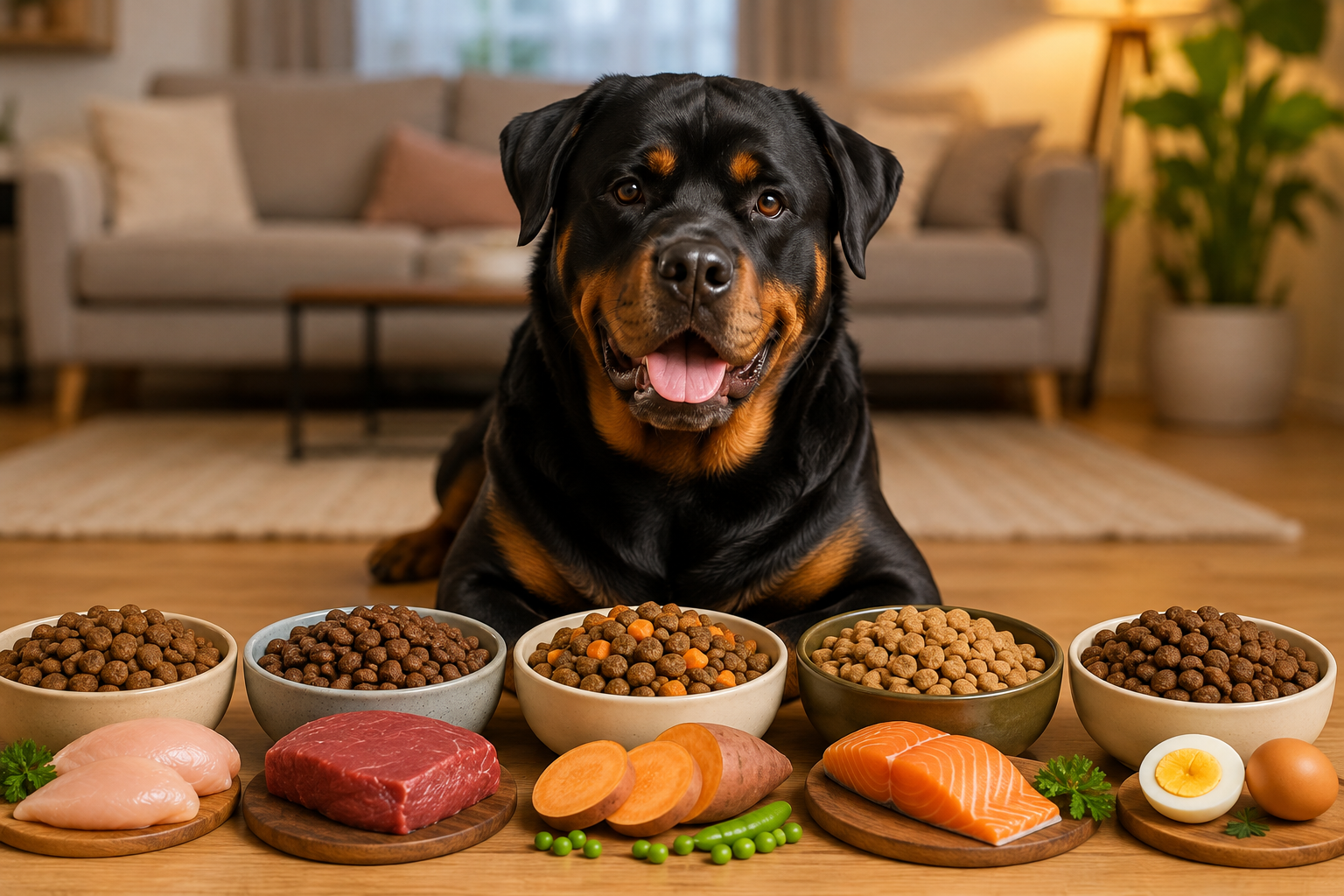 Best 5 Dog Foods for Rottweilers in 2026