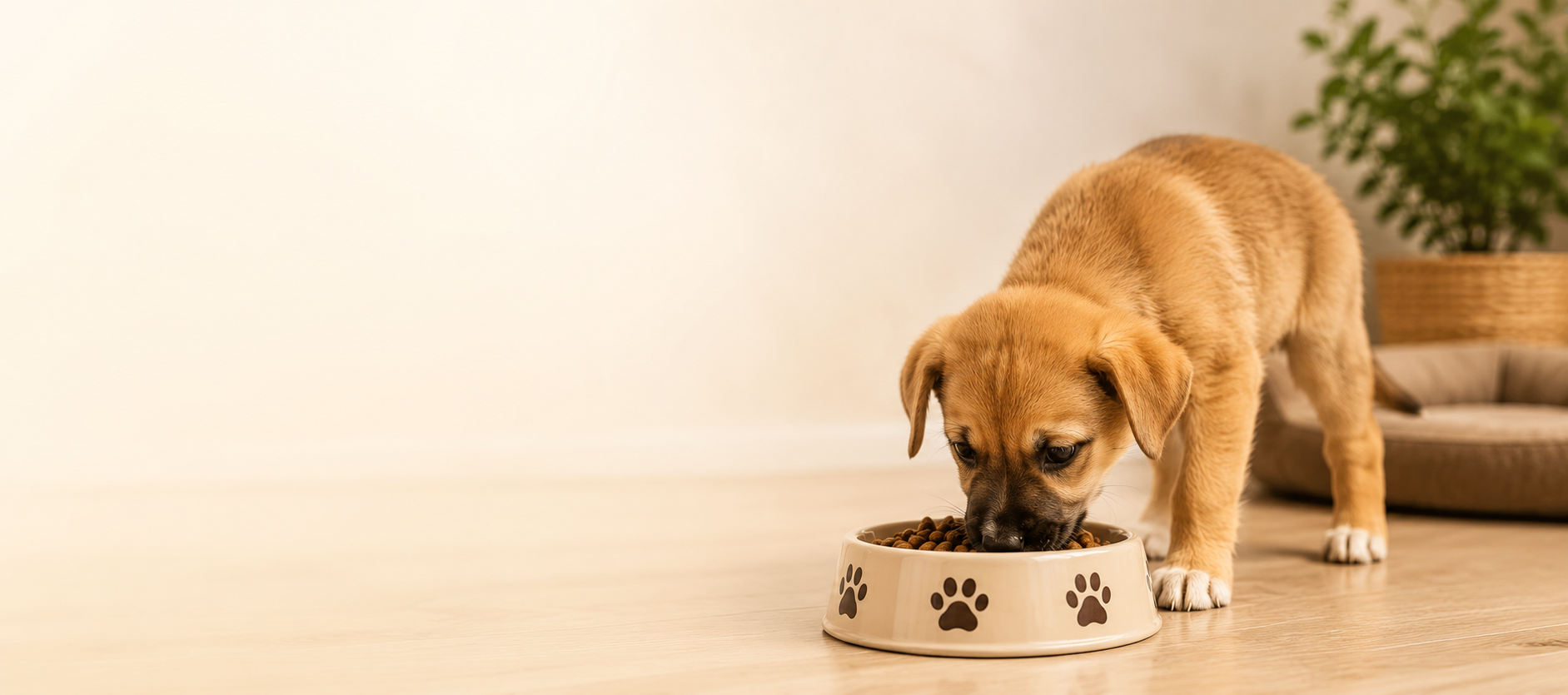 Indian Breed puppy feeding chart