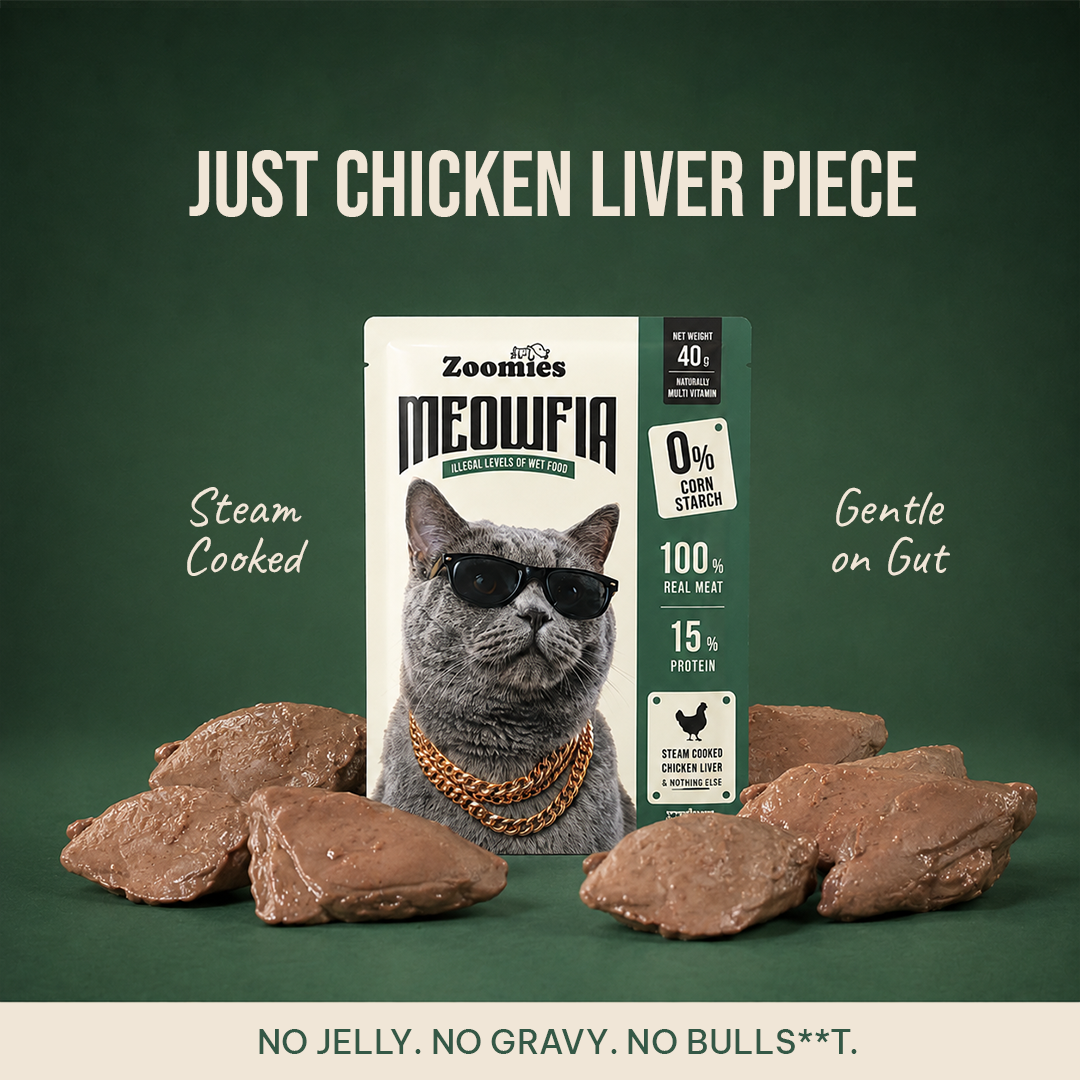 Meowfia - Pure Chicken Liver Cat Treat or Topper (40g)