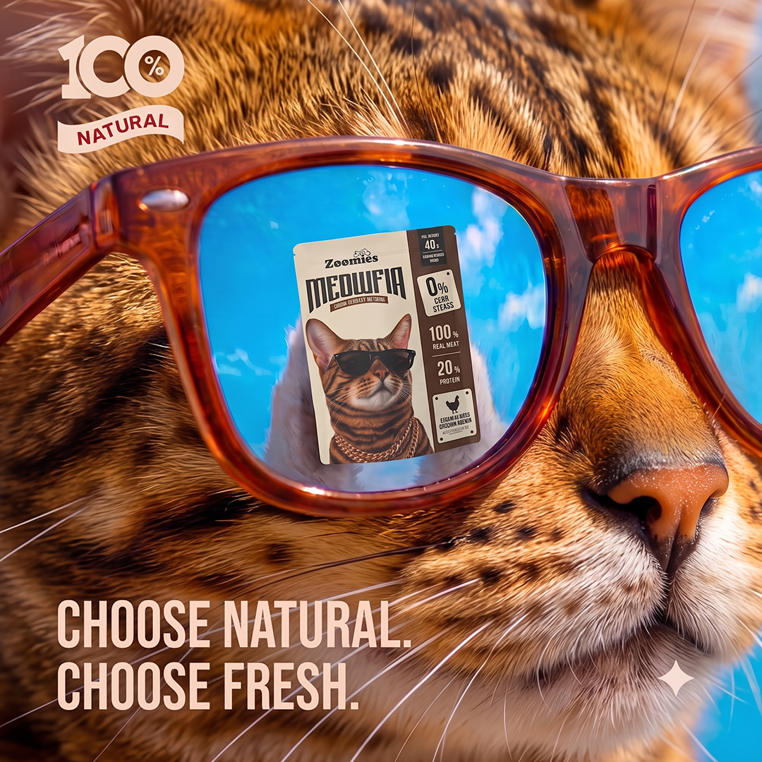 Meowfia - Pure Chicken Breast cat Treat or topper (40g)