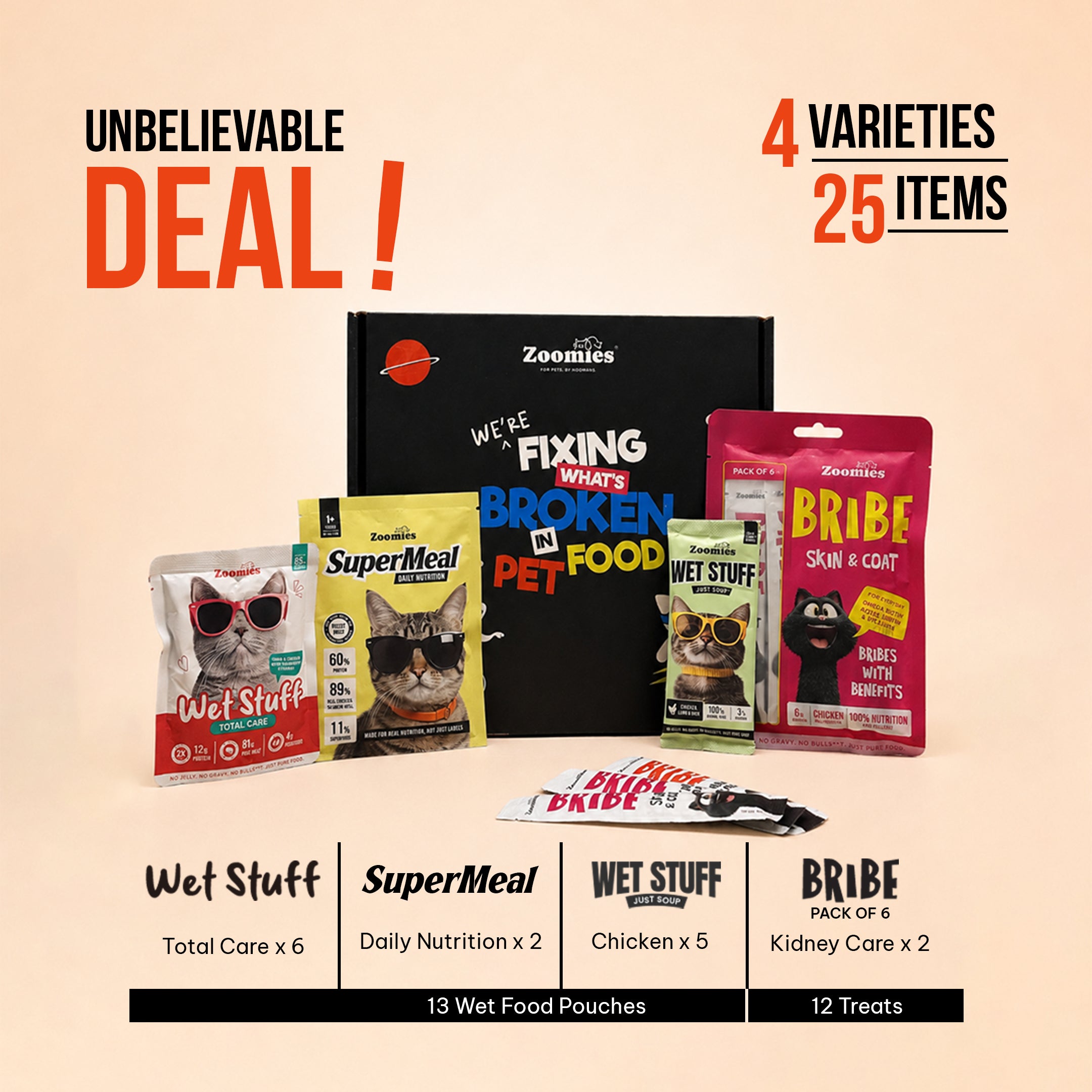 Kidney Care Trial Pack With FreezeDried SuperMeal | Adult Cats