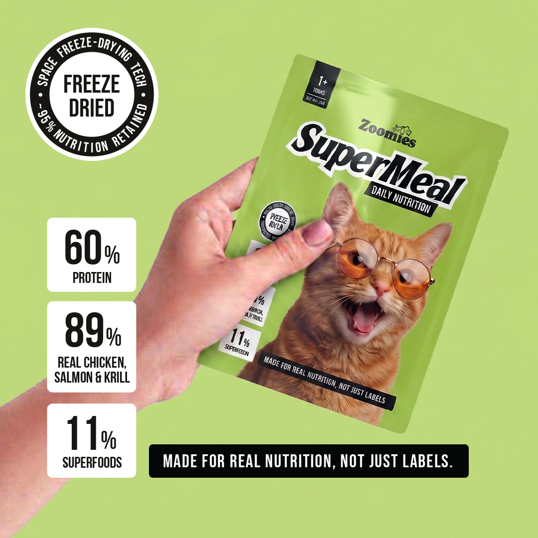 Kidney Care Trial Pack With FreezeDried SuperMeal | Adult Cats