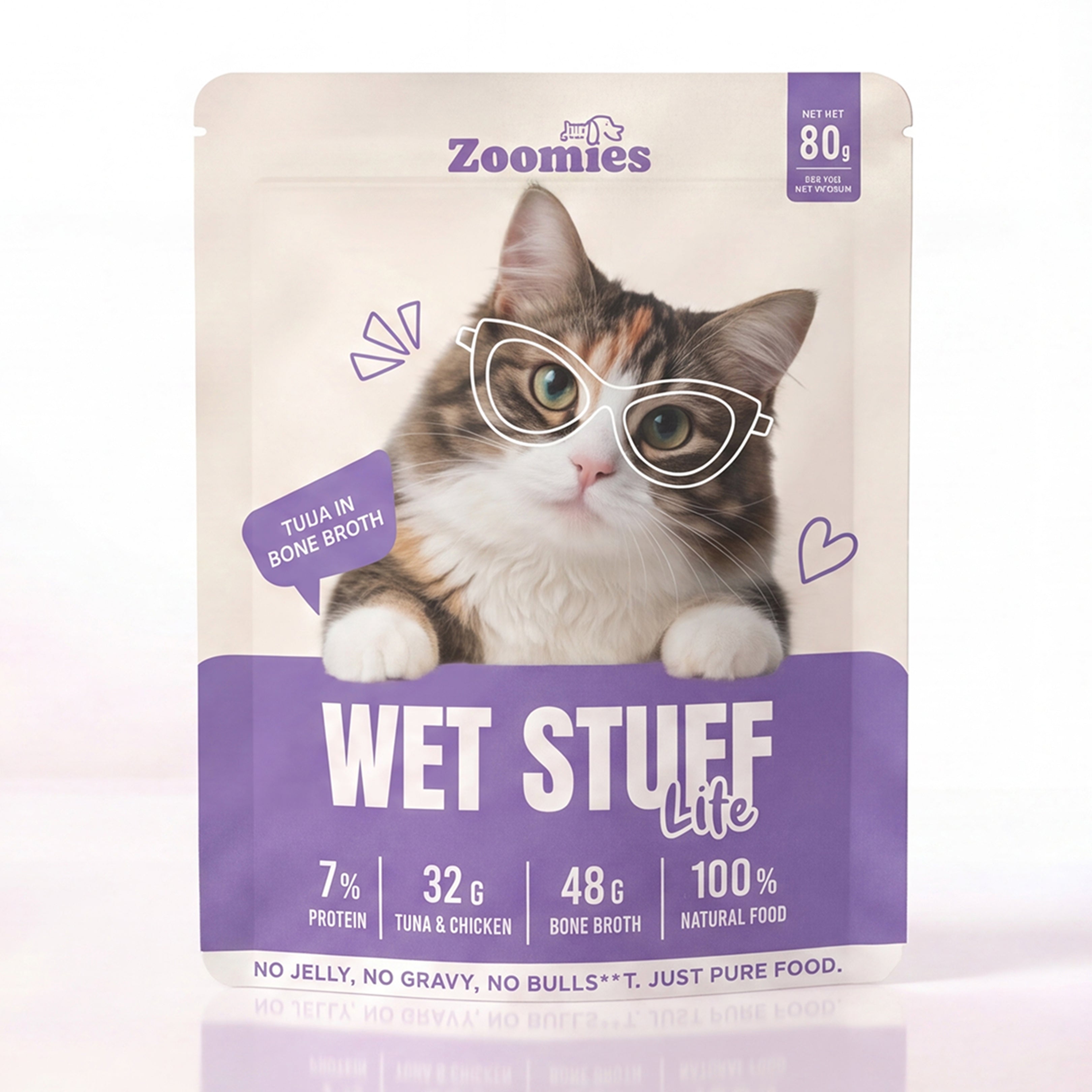 Wet Stuff Lite - Tuna in Bone Broth