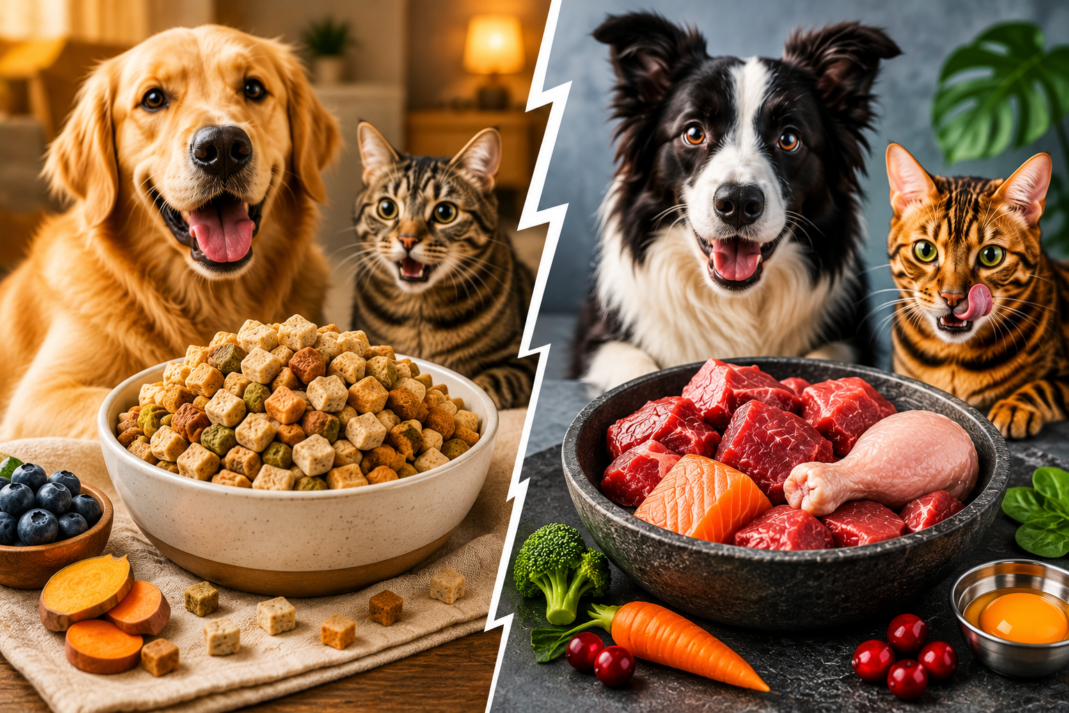 Freeze-Dried Pet Food vs Raw Food: What's the Difference?