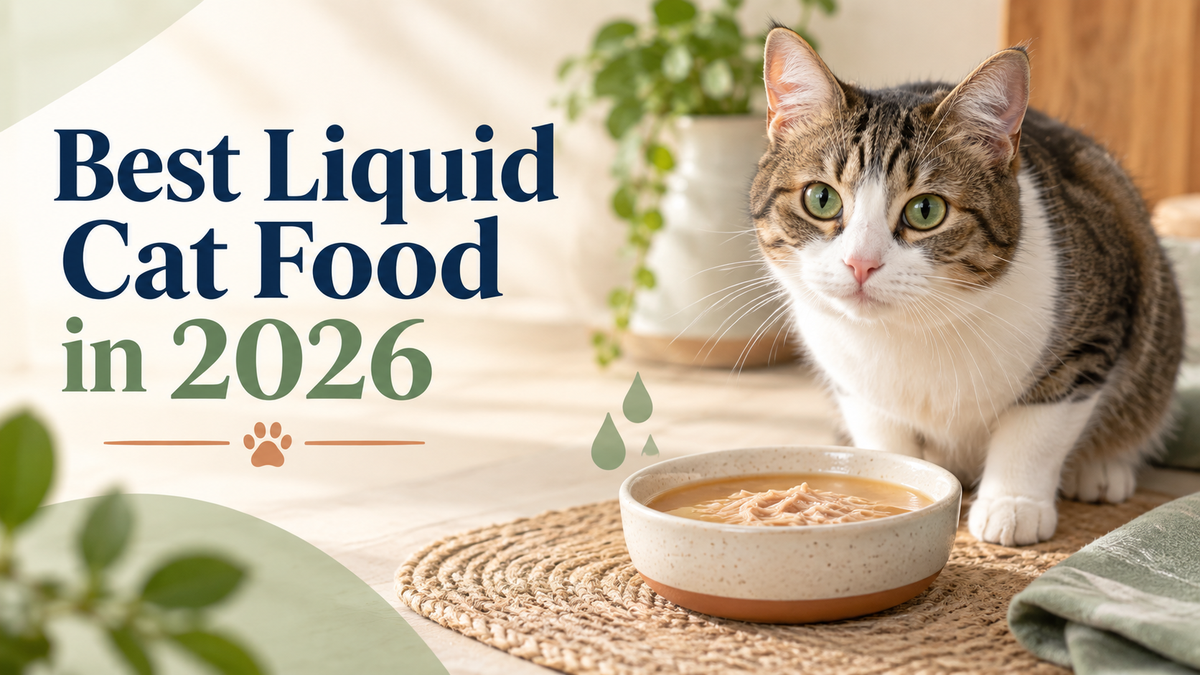 Best Liquid Cat Food in 2026: Vet-Recommended Picks