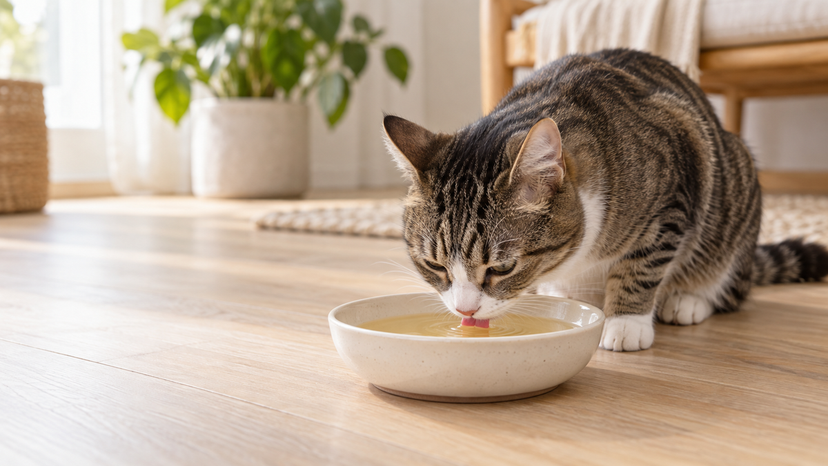 Bone Broth for Cats: Benefits, Serving Size, and How to Feed It