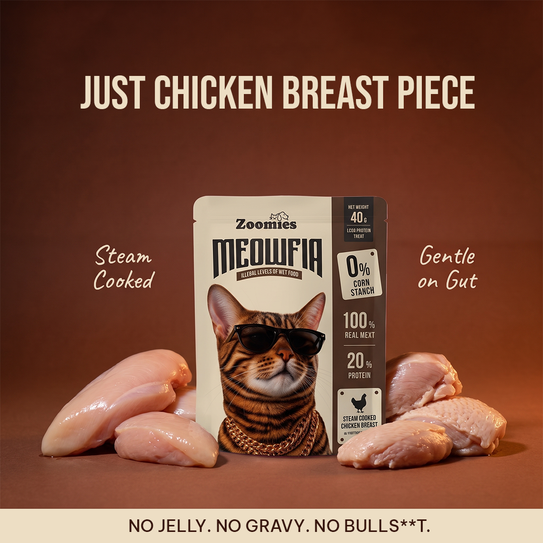 Meowfia - Pure Chicken Breast cat Treat or topper (40g)