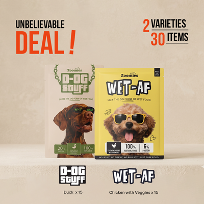 Monthly Core Dog Food Pack