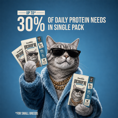 Meowfian - Pure Chicken Heart Cat Treat or Topper (40g)