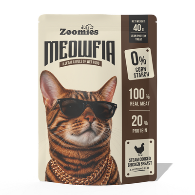 Meowfia - Pure Chicken Breast cat Treat or topper (40g)