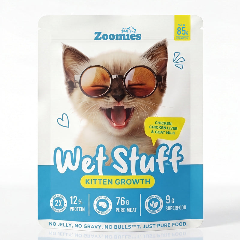 Wet Stuff Kitten Growth Pet Food (85g)