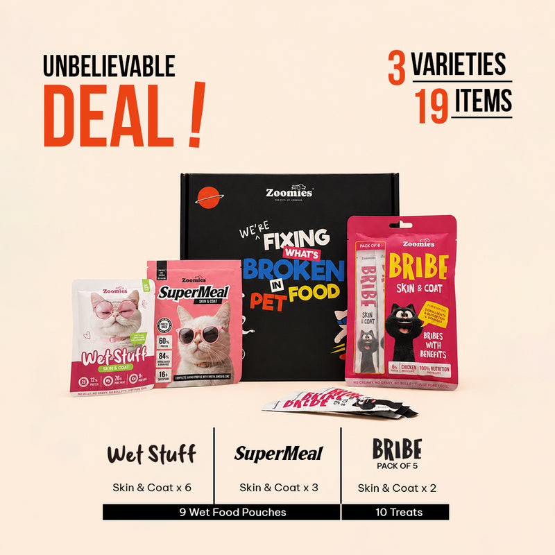 Pro Skin & Coat Trial Pack With FreezeDried SuperMeal | All Life Stages