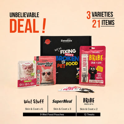Pro Skin & Coat Trial Pack With FreezeDried SuperMeal | All Life Stages