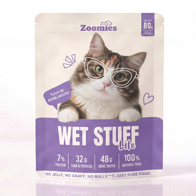 Wet Stuff Lite - Tuna in Bone Broth
