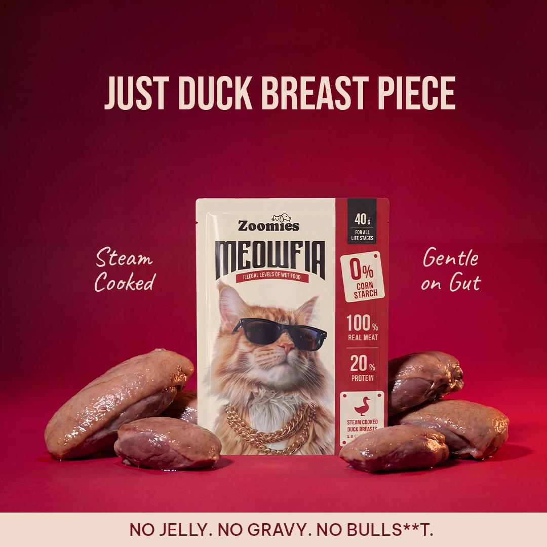 Meowfia Wet Cat Food (Duck breast piece)
