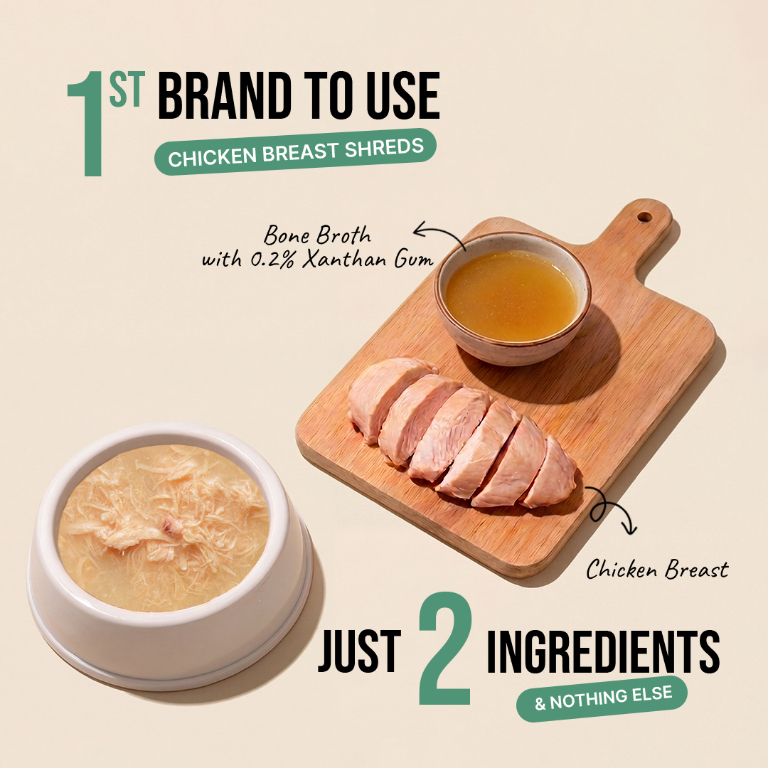 Wet Stuff Lite- Chicken in Bone Broth(Ingredients)